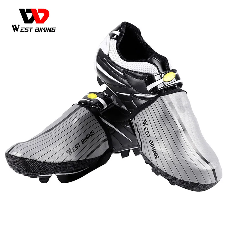 West Biking YP0215041A Waterproof Cycling Shoe Covers | Cycling Overshoes Equipment - Road Mtb Bike Shoes