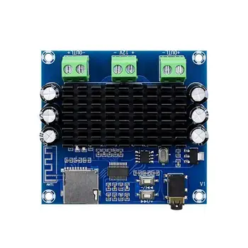 

Taidacent DC12-18V TDA7297 Bluetooth Digital Power Amplifier Board Bluetooth 5.0 2*15W 2 CH DIY Stereo Class A B Audio Amplifier