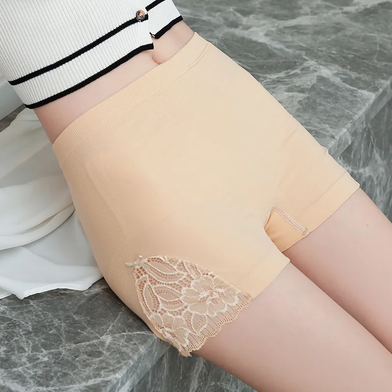 Summer Explosions Anti Wardrobe Malfunction Safety Pants Women Seamless Lace Shorts Women's Boxers Skirts Panties Short Breeches