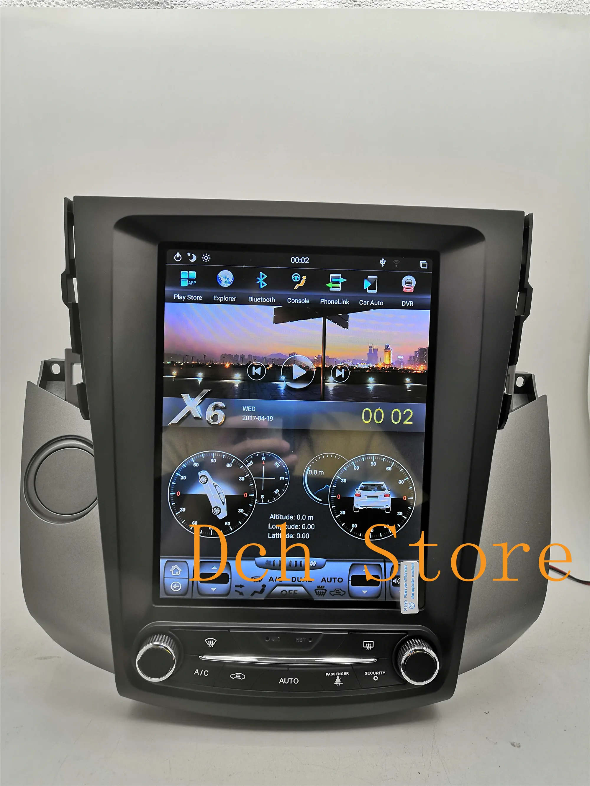 10,4 ''вертикальный экран Tesla стиль Android 8,1 автомобильный DVD gps навигация радио для Toyota RAV4 rav 4 2006-2012 PX6 CARPLAY ips