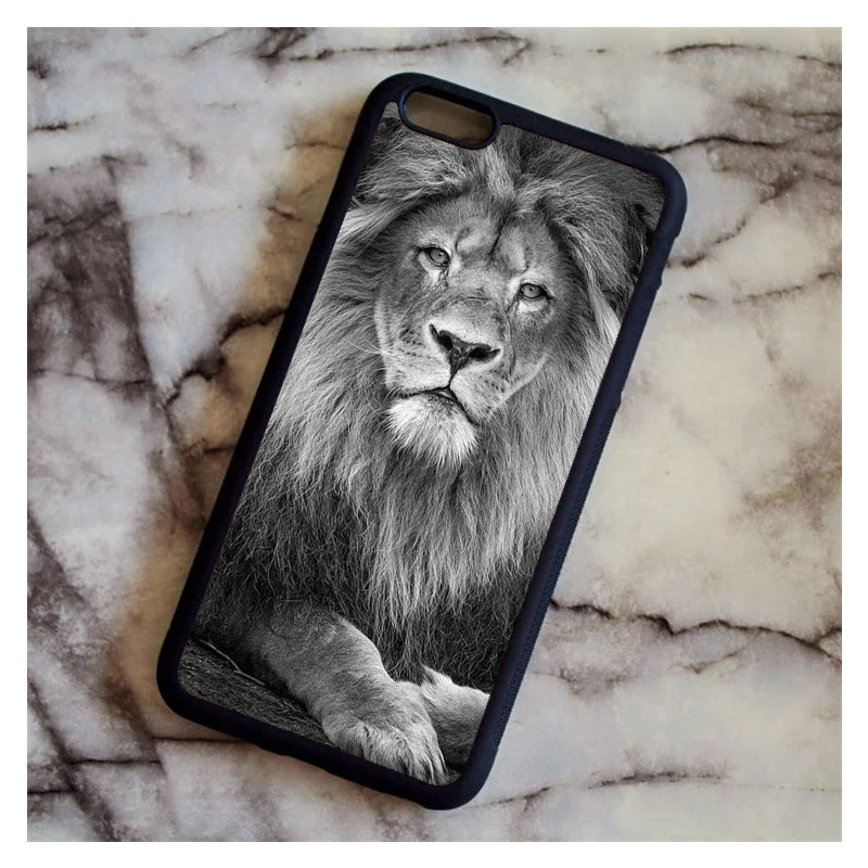 KETAOTAO Король джунглей Лев Модный чехол для телефона s для iPhone 4S 5C SE 5 5S 6 6S 7 8 Plus X Чехол Мягкий ТПУ резиновый силиконовый - Цвет: Слоновая кость