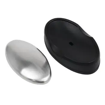 

1 Pc Stainless Steel Soap Deodorize Smell Magic Eliminating Odor Kitchen Bar Soap Oder Remover With Tray Health Soap