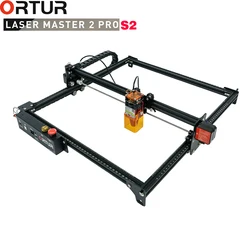 Découpeur Laser pour bois et acrylique, haute précision 40x40cm, zone de sculpture, Structure entièrement métallique, assemblage rapide, Ortur Lasesr Master 2 PRO 