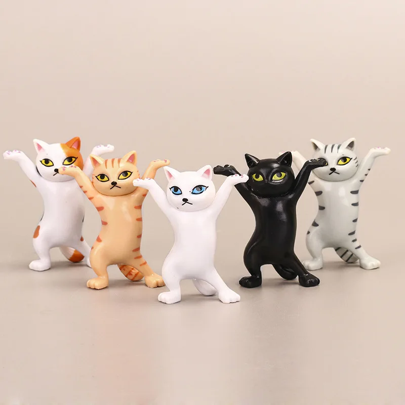 5 шт./лот Детские Веселые детские игрушки подарок кошка танцевальная фигура куклы