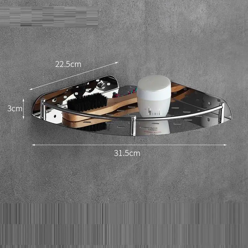 Фен Ducha Estante Mensole Lazienka Bagno Etagere настенные полки для душа Salle De Bain аксессуары настенная полка для ванной комнаты - Цвет: Version T