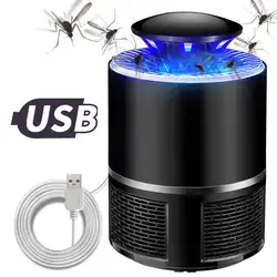 USB Электрический ночник светодиодный насекомый электрическая ловушка физический комаров убийца лампа светодиодный жучок Zapper дома