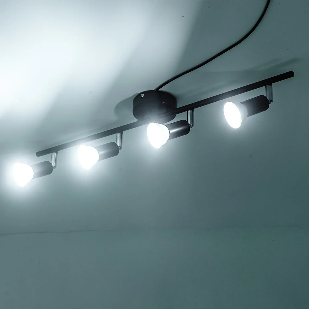 Adjustable LED Ceiling Lights led ceiling light led chandelier ceiling light for Living Room Bedroom Kitchen Decoration 2/3/4/6 Heads Rotatable Design