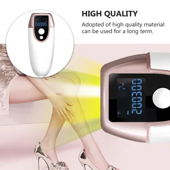 

1 Set of Durable Epilator Display IPL Hair Removal Machine Painless Remover