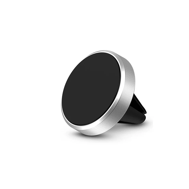 Magnetic Car Phone Holder Stand Air Vent Cell Mobile Phone Car Holder for Xiaomi mi9 mi8 mi A2 lite mix redmi note 8 7 9 6 pro - Цвет: Silver