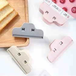 Sellador portátil para almacenamiento de alimentos, herramienta de plástico para sellado de bolsas, Clips, abrazadera, accesorios de cocina, 10 piezas, 5 piezas