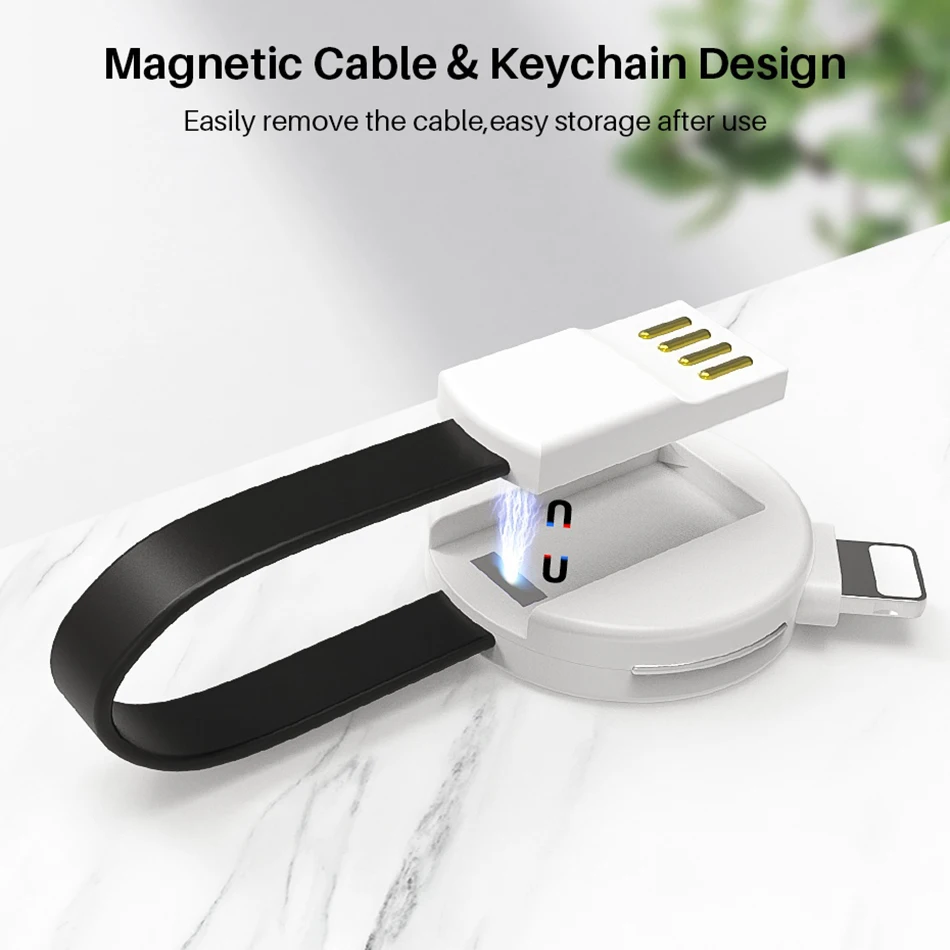 3 в 1 СВЕТОДИОДНЫЙ модуль панели управления usb type C кабель освещения для iPhone XR X samsung HUAWEI 2A мини зарядное устройство для ключей зарядный кабель