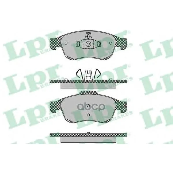 Колодки Тормозные Renault Duster 10-/Fluence 10-/Megane Iii 08- Передние Lpr 05p1493 Lpr арт. 05P1493
