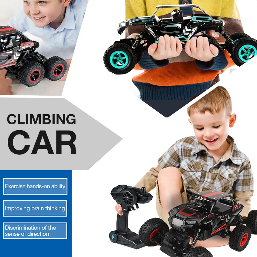 

D819 1/14 2.4GHz 6WD Electric RC Car Rock Crawler Buggy Climbing Off-Road Remote Control Toy Car Truck Boys Kids Toy