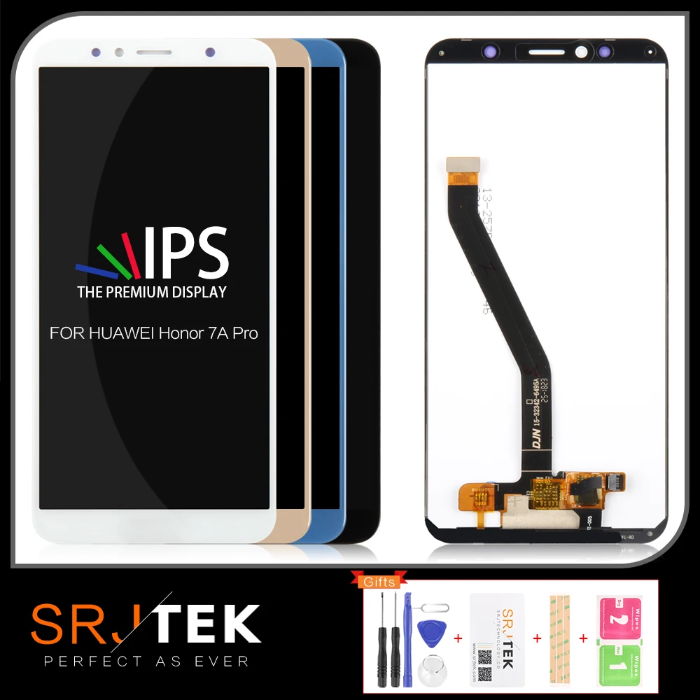 

SRJTEK For Huawei Honor 7A Pro LCD Digitizer Touch Screen For Honor 7A Pro Display Assembly With Frame AUM-l29 AUM-L41 ATU-L11