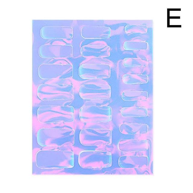 Ice Patch Nail Sticker Japanese Aurora Ice Sticker Decals Self Adhesive Nails Design Sticker Manicure Decoration