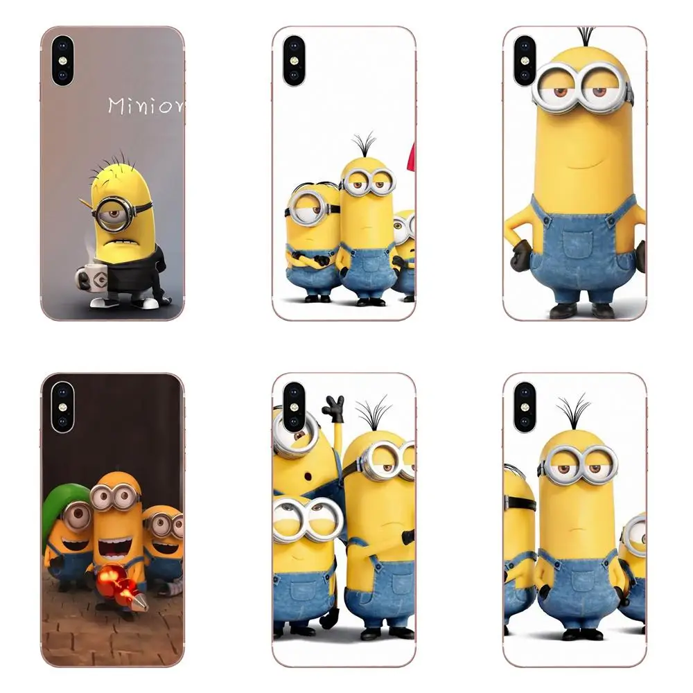 

Yellow Minions Adorable Eyes Soft Luxury For Galaxy J1 J2 J3 J330 J4 J5 J6 J7 J730 J8 2015 2016 2017 2018 mini Pro
