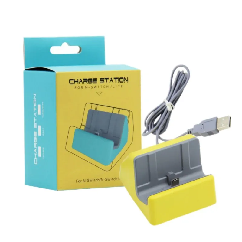 Универсальный USB-type C штекер геймпад зарядное устройство Подставка для nintendo Switch/Lite игровая консоль Зарядная база игровые аксессуары