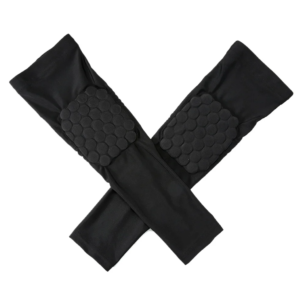 Lixada 2PCS Arm Sleeve Pad Basketball Elbow Support Guard Protector Sports Compression Cellular Protective Sleeve Pad