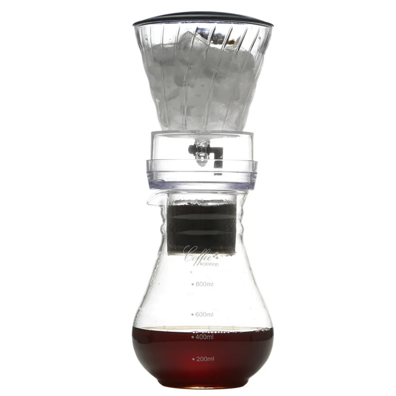 

Ice Drip Coffee Pot Household Glass Coffee Maker Cold Brew Ice Drip Pot Drip Type Ice Brew Coffee Machine Coffee Utensils