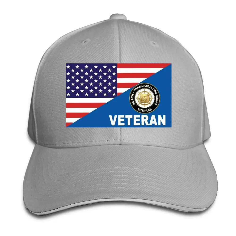 Американский армейский Ветеран, транспортный корпус, американский флаг, унисекс, бейсбольная кепка для папы, Регулируемая Кепка для водителя грузовика, уличная Кепка