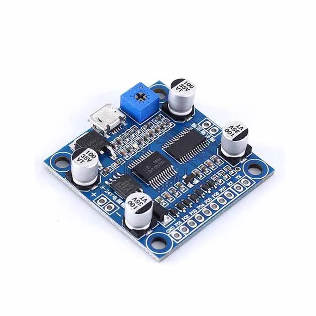

A23-- DC 9V 12V 24V 15W MAV MP3 Digital Power Amplifier Module Voice Broadcast Module 32Mbit Flash UART Control