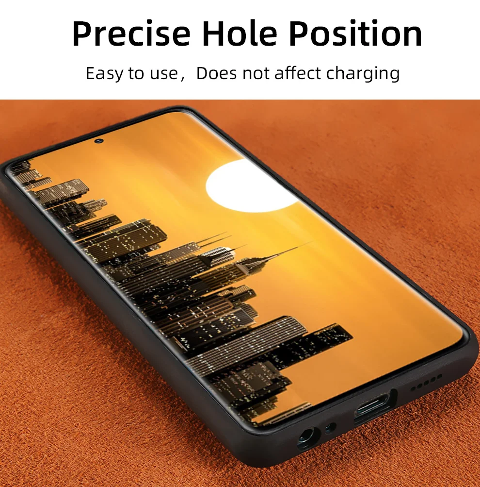 Luxury leather Magnetic Case For Samsung Galaxy Phones