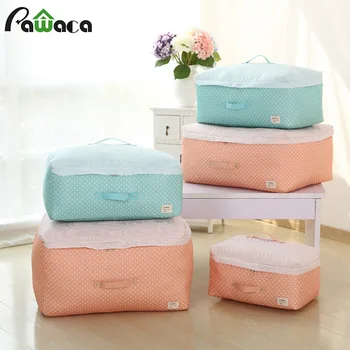 

Clothes Storage Bag Comforter Blanket Pillow Storage Bags Dust Case Organizer Space Saver Bags Travel Package Foldable Moving