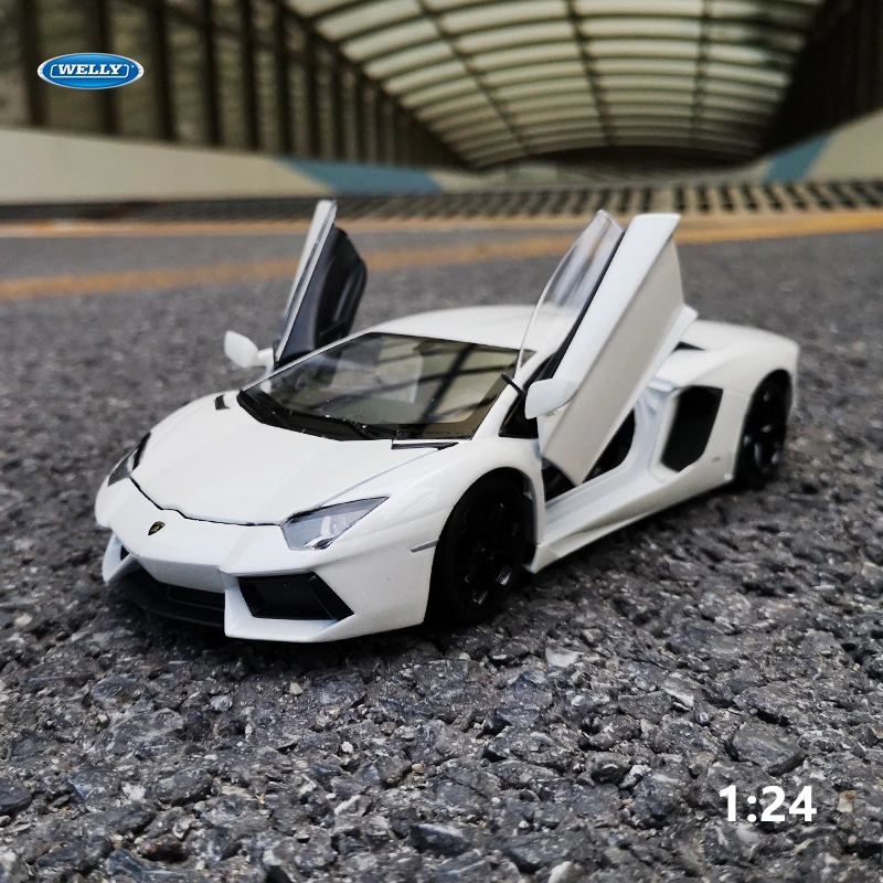 WELLY 1:24 Lamborghini Aventador LP700 4 сплава литья под давлением модели автомобилей игрушки
