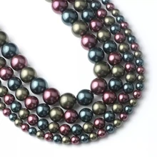 Fine ciemny fiolet Blue Round Shape Loose Beads For Jewelry Making DIY Bracelet Necklace 6 8 10 12mm 15 #8221 tanie tanio JILKOL CN (pochodzenie) NONE Kamień zawieszki Okrągły kształt 20-60g moda 05120 6mm 8mm 10mm 12mm 6mm=61pcs 8mm=46pcs 10mm=36pcs 12mm=30pcs