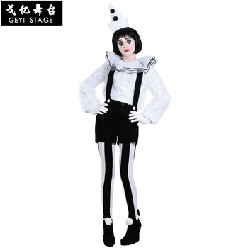 

Halloween Suicide Squad Character Harley Quinn Clown Fantastic cosplay Costume 2019 New Vintage Uniform Full Set For Women