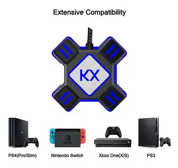 

EastVita Keyboard Mouse Adapter Gamepad Controller Converter For SWITCH, XBOX ONE, PS4 PS3 Game Accessories r30