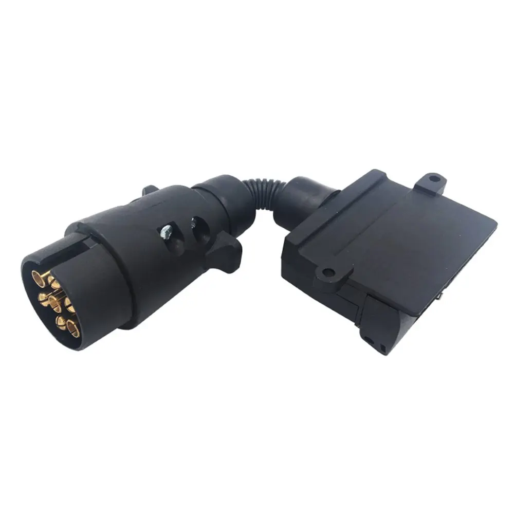 7-Way RV Connector Tester 7-Way Car Truck Trailer Socket Connection Tester RV Blade Electric Wiring Adapter