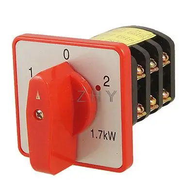

AC 380V Square Plate Selector Universal Changeover Cam Switch