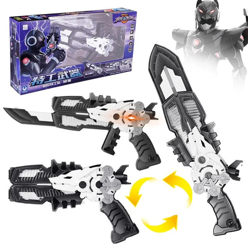 Three Mode Mini Force Transformation Sword Toys With Sound And Light