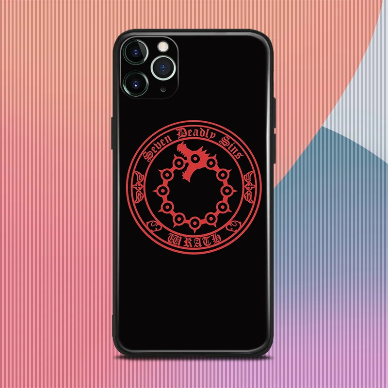 Мелиодас гнев семь смертных грехов Эмблема Для iPhone se 6 6s 7 8 plus x xr xs 11 pro max Мягкий