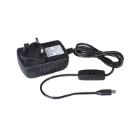usb מסוג c מתאם פטל Pi 4B 5V 3A Power Adapter ספק כוח USB מסוג C, ארה"ב / בריטניה מטען DC / AC מתאם 100-240V עבור פטל Pi 4 דגם B (5)