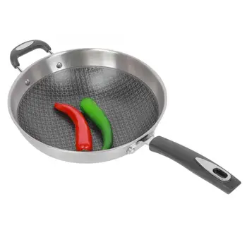

32CM Multi-function 304 Stainless Steel Pot Non-stick Pan Cooking Pot for Induction Cooker Gas Stove Cookware