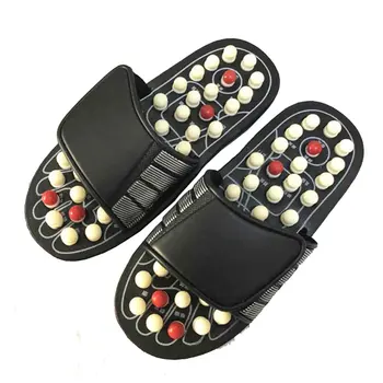 

Men And Women Gossip Foot Health Massage Shoes Magnetic Massage Slippers Polka Dot Massage Slippers 42-43 Size