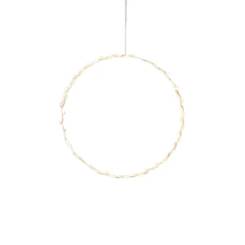 

LED Light Christmas Shop Window Decoration Light Room Christmas Pendant Light String Wreath Decoration Christmas Light