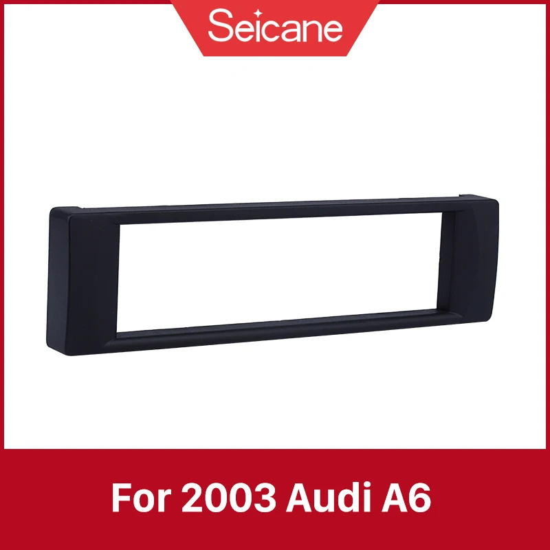 Автомобильный радиоприемник Seicane 1DIN рамка для установки 2003 Audi A6 комплект