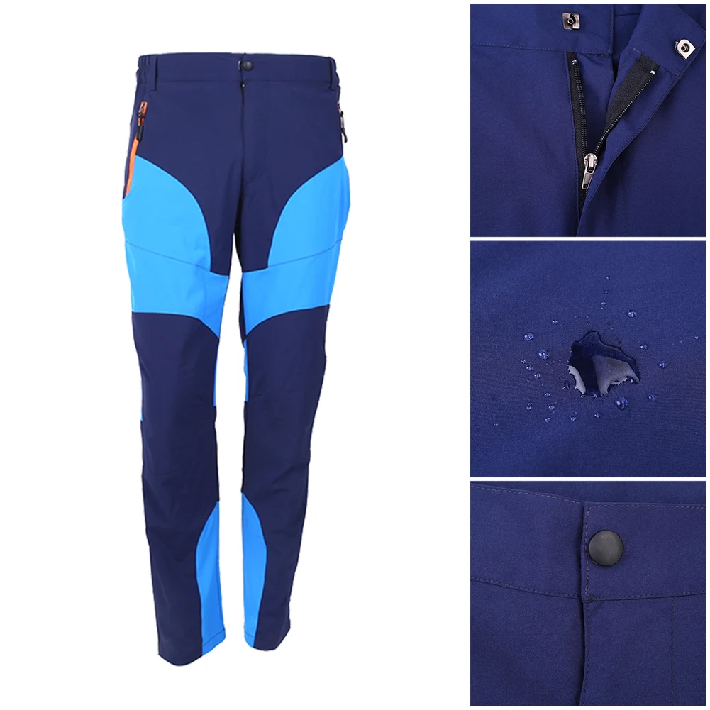 Men Climbing Trousers Waterproof Breathable Quick Dry Outdoor Sports Outfit