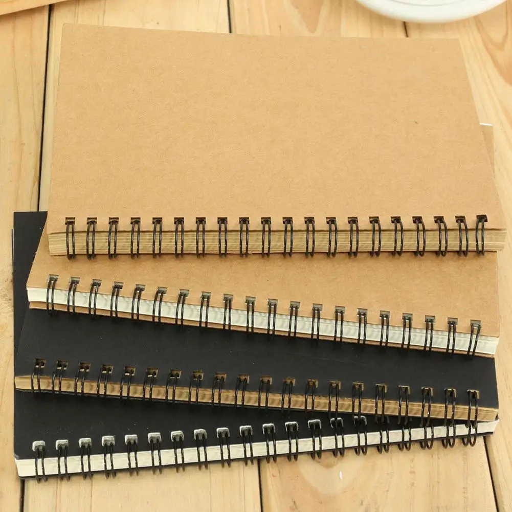 Diy Vintage Blank Paper Notebook Sketchbook Journal Kraft Paper For Kids  Graffiti Paint Draw Office School Stationery Gift - Notebook - AliExpress