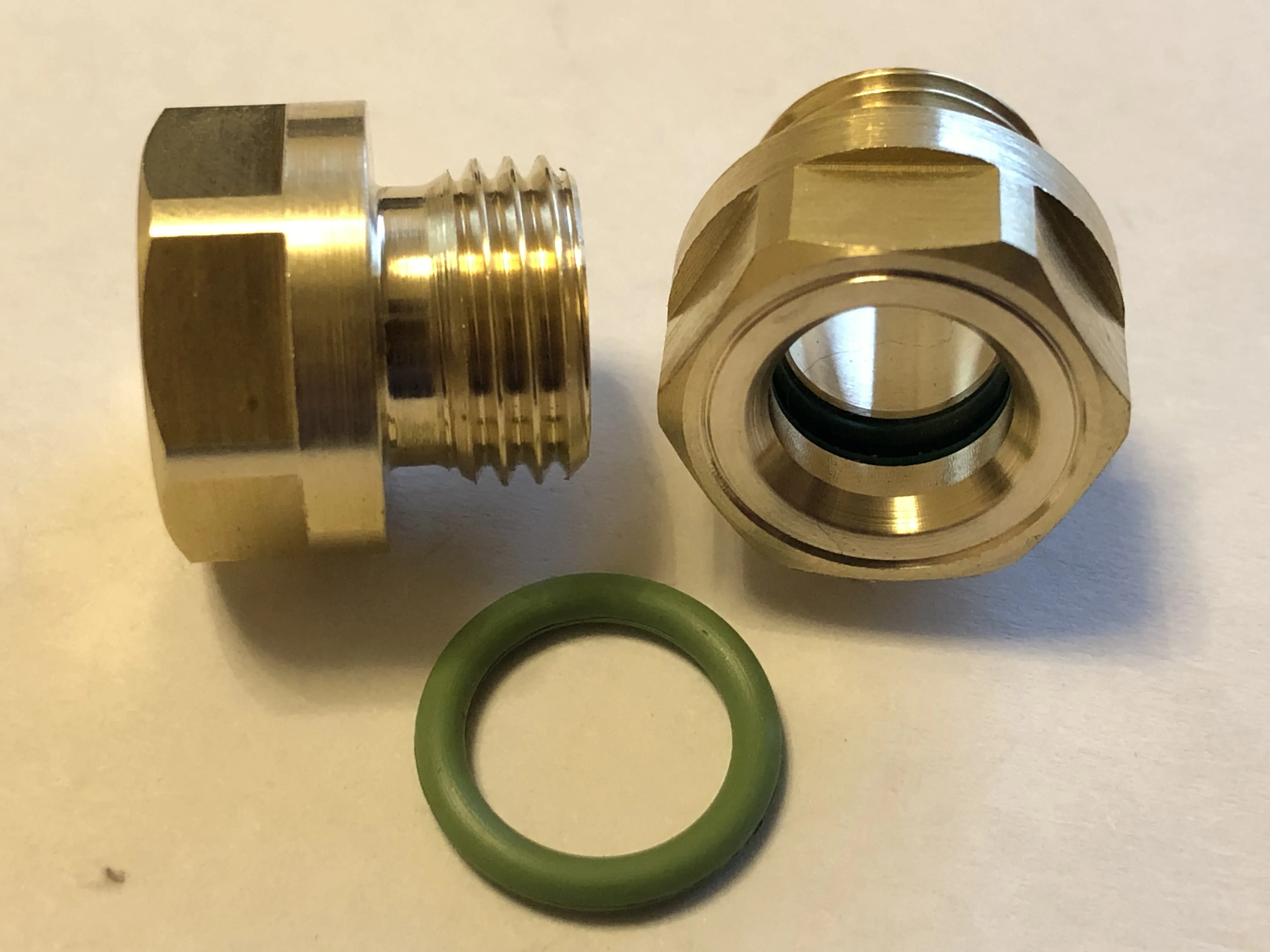 1/4 BSP Brass Or Stainless Steel Oil Level Sight Glass,Oil Viewports,Sight Plugs,Oil Indicator Window For Air Compressor Gearbox