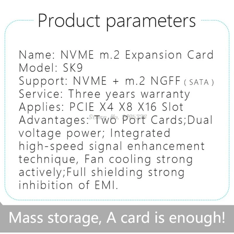 M.2 расширение NVMe адаптер NGFF поворот PCIE 3,0 Вентилятор охлаждения SSD двойной добавить на карту SATA3 с охлаждающим вентилятором карта расширения