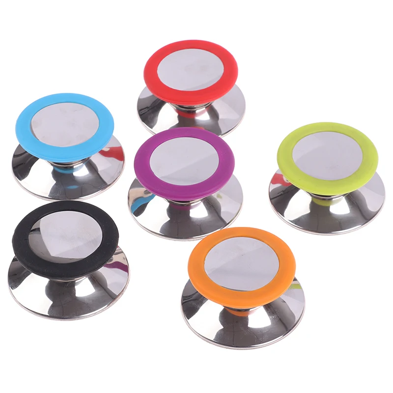 Stainless Steel Lid Handle Kitchen Cookware Replacement Utensil Pot Pan Lid Cover Holding Knob Screw Handle 67*28mm