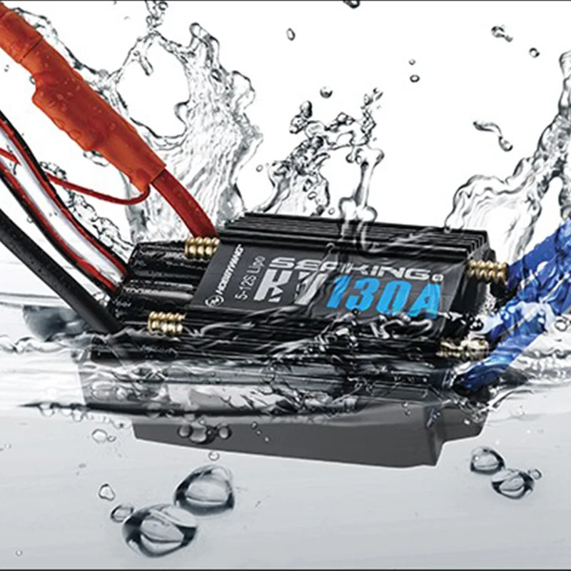 Hobbywing SeaKing HV V3 BEC водонепроницаемый 30A/60A/120A/180A/130A без 5-12S Lipo бесщеточный ESC для