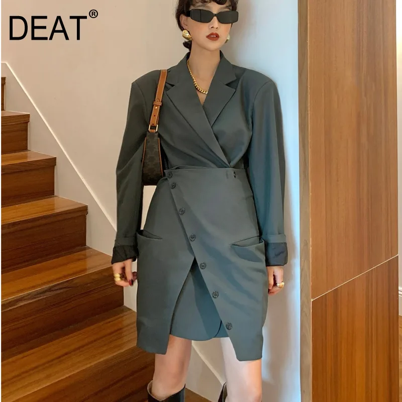 XITAO Striped Trench Women Fashion New Plus Size