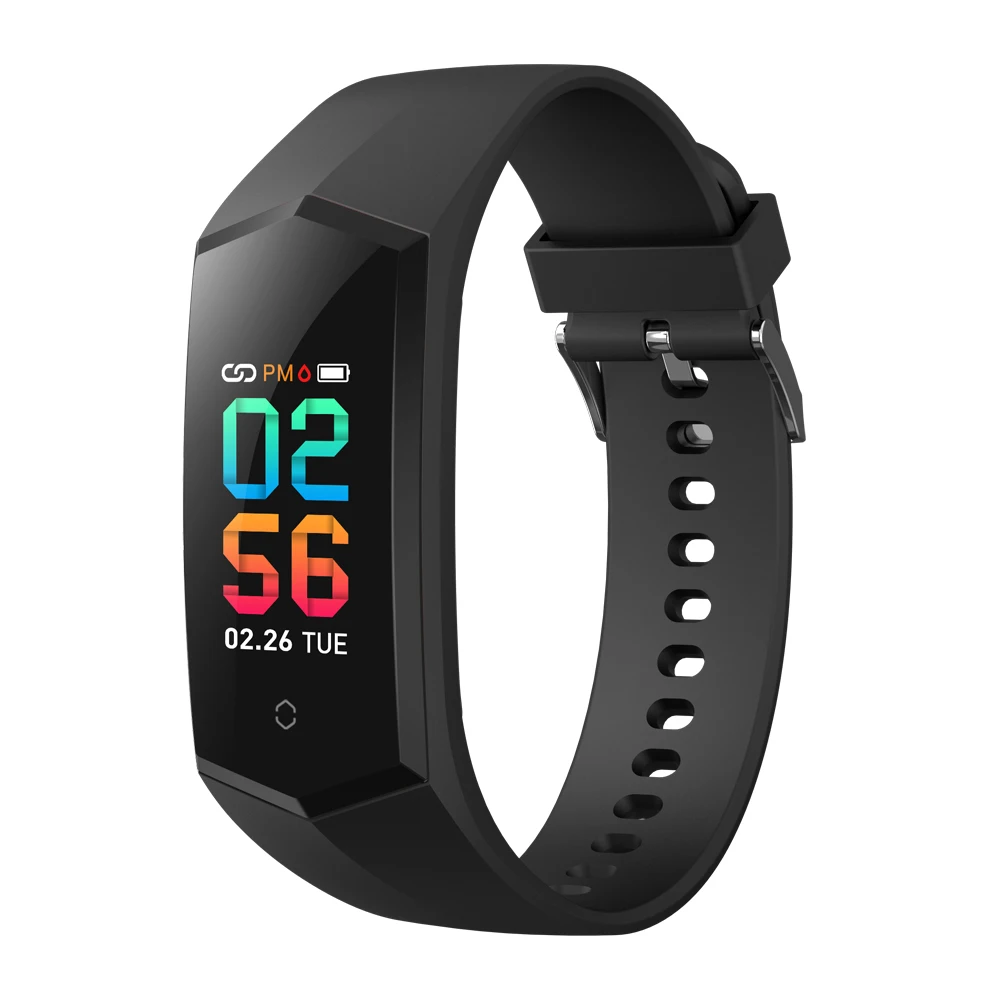 

LS Sport Smart Wristband IP67 Waterproof Color Screen Smart Bracelet Heart Rate Sleep Monitoring Blood Pressure Bracelet V17