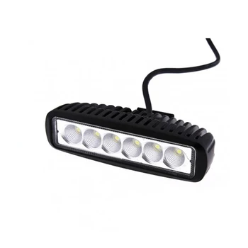 

1 pcs ECAHAYAKU 6 Inch Slim Size 18W Led Light Bar Waterproof Dustproof IP67 6000K Spot/Flood Beam for Motorcycles Pickup Boats