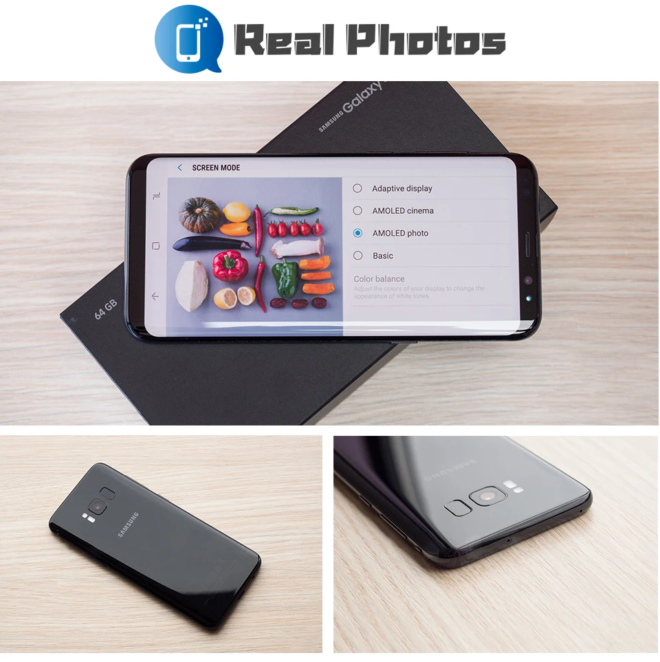 samsung Galaxy S8 Plus, SM-G955U, G955F, 3500 мА/ч, ram, 64 ГБ rom, 6,2 дюймов, одна Sim, четыре ядра, Android, отпечаток пальца, 12 МП, телефон